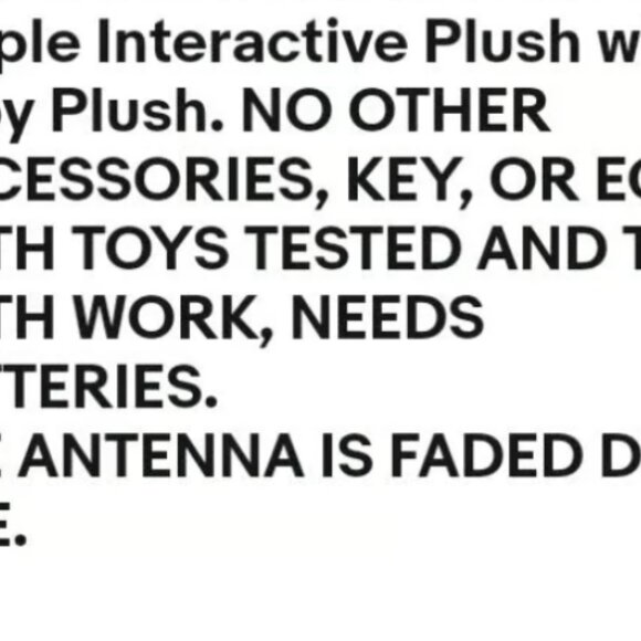 Vintage 1999 Wuv Luv Purple Plush Interactive Talking With Baby Trend Masters - Picture 2 of 11